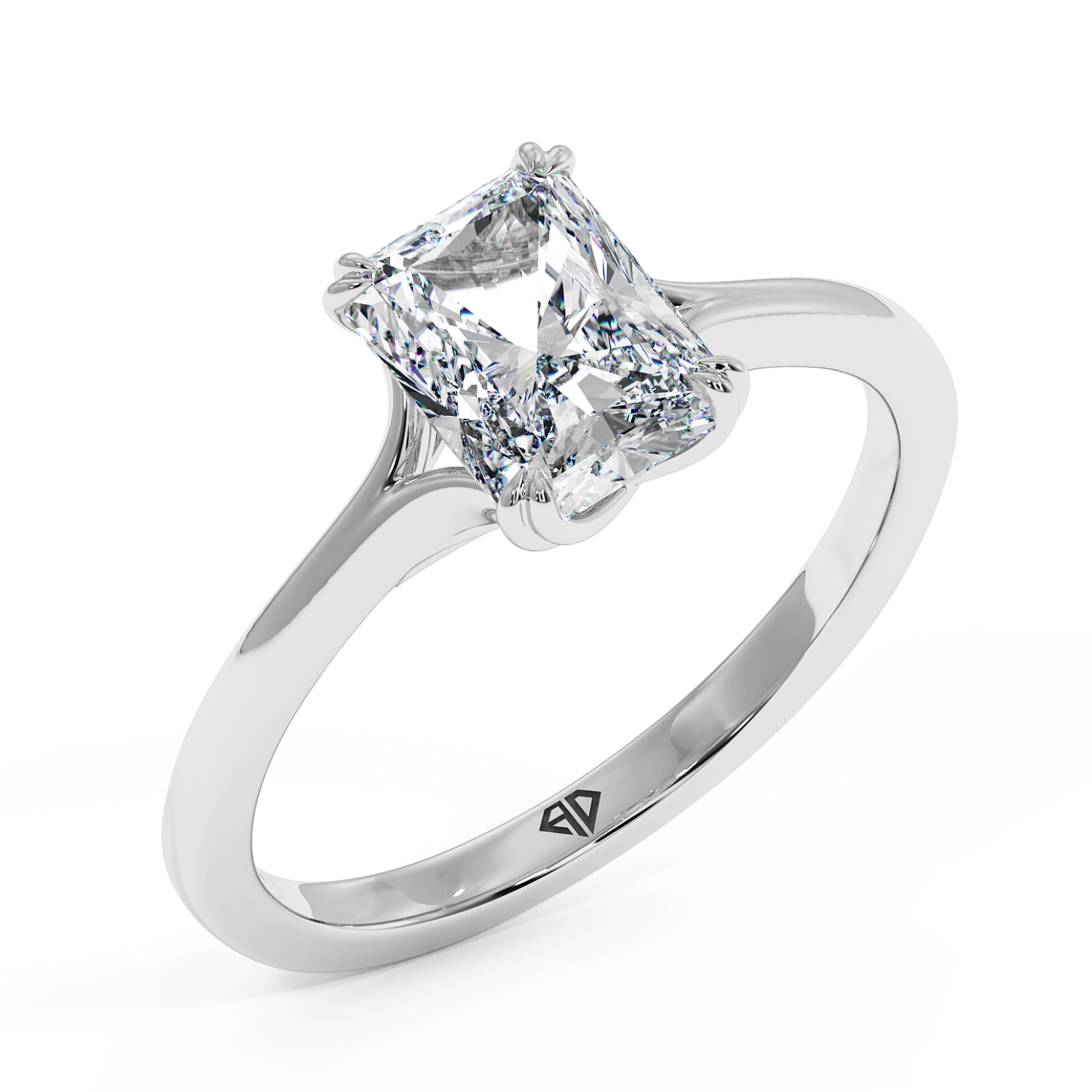 Platinum Leone Engagement Ring