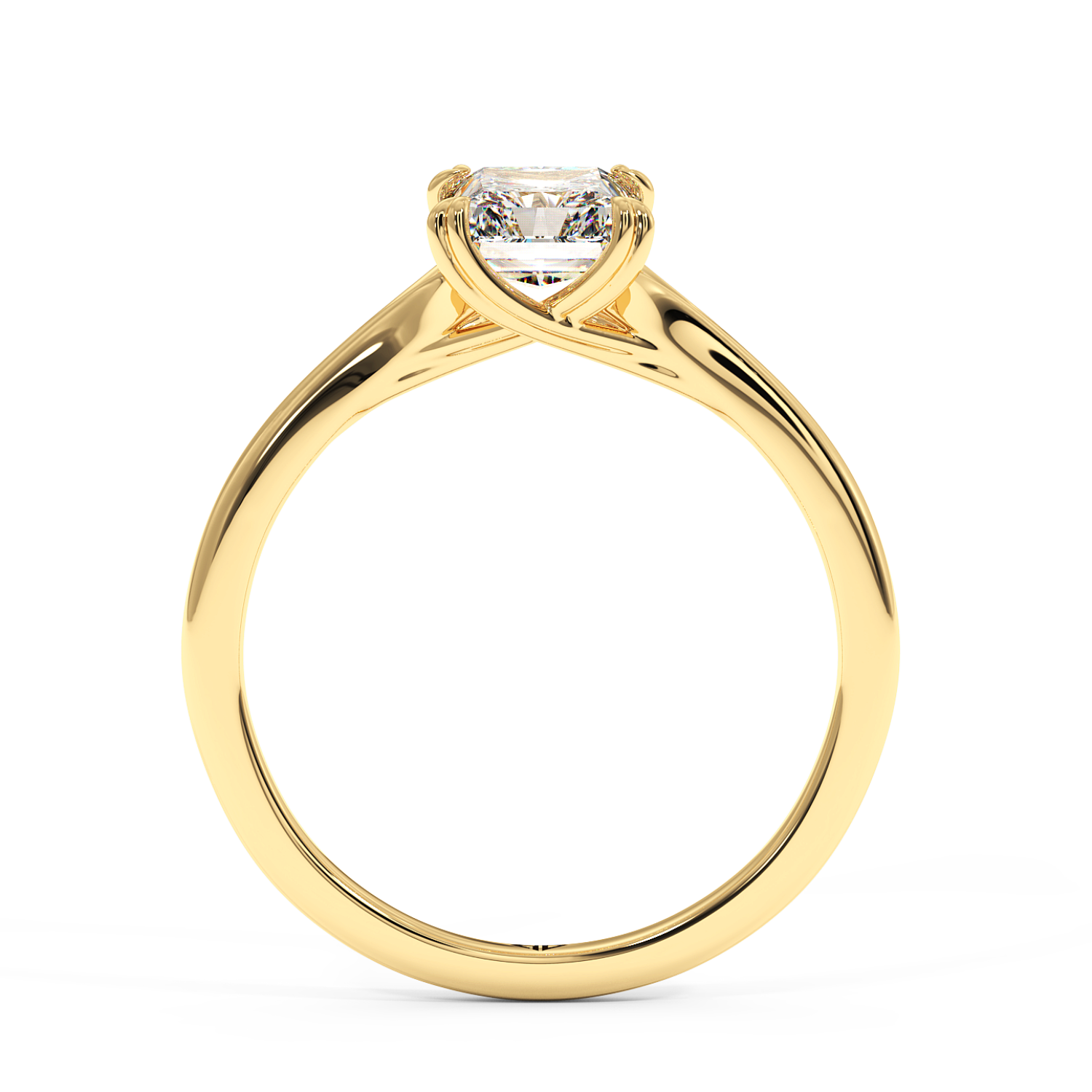 18K Yellow Gold Leone Engagement Ring