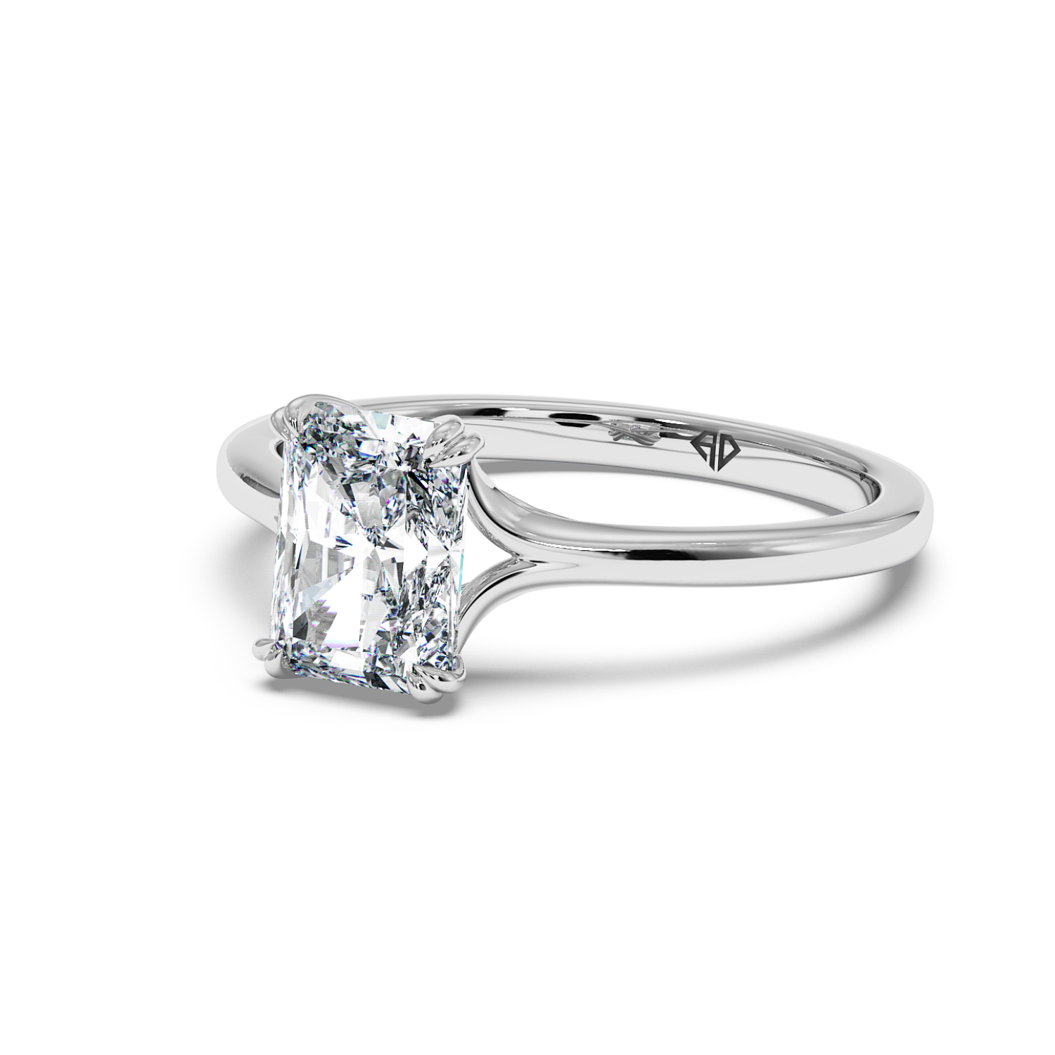 Platinum Leone Engagement Ring